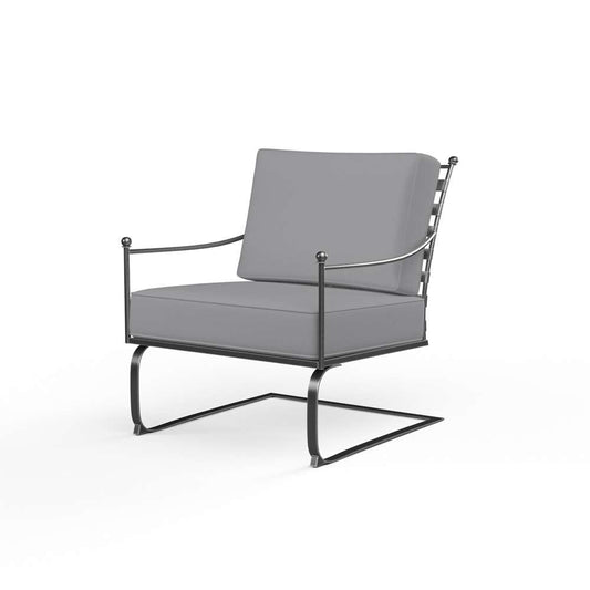 Sunset West - Provence Club Rocker in Canvas Granite w/ Self Welt - SW3201-21R-5402 veiw 1