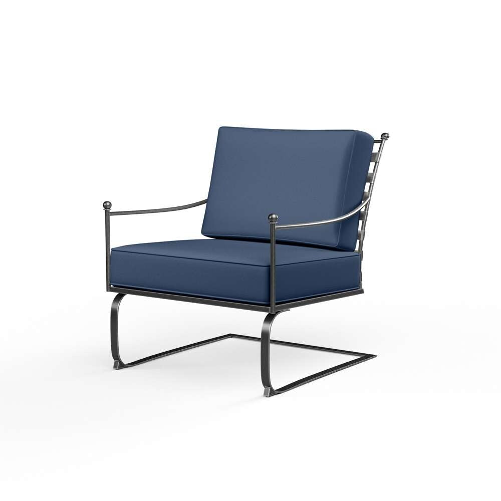 Sunset West - Provence Club Rocker in Spectrum Indigo w/ Self Welt - SW3201-21R-48080 veiw 1