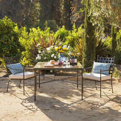 Sunset West - Provence Dining Chair in Canvas Flax w/ Self Welt - SW3201-1-FLAX-STKIT veiw 3