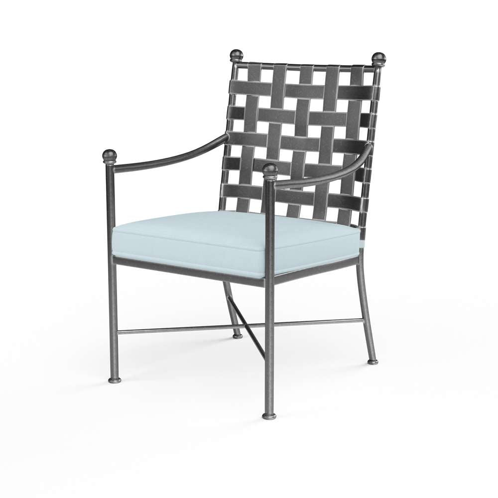 Sunset West - Provence Dining Chair in Canvas Skyline w/ Self Welt - SW3201-1-14091 veiw 1