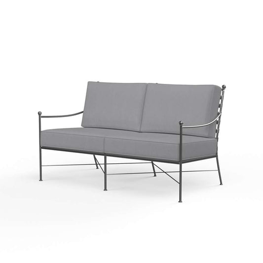 Sunset West - Provence Loveseat in Canvas Granite w/ Self Welt - SW3201-22-5402 veiw 1