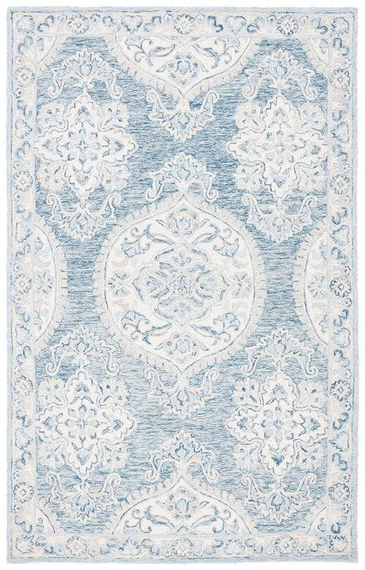 Lauren Ralph Lauren - 6637 Rug - 5-0in x 8-0in - Navy / Ivory veiw 1