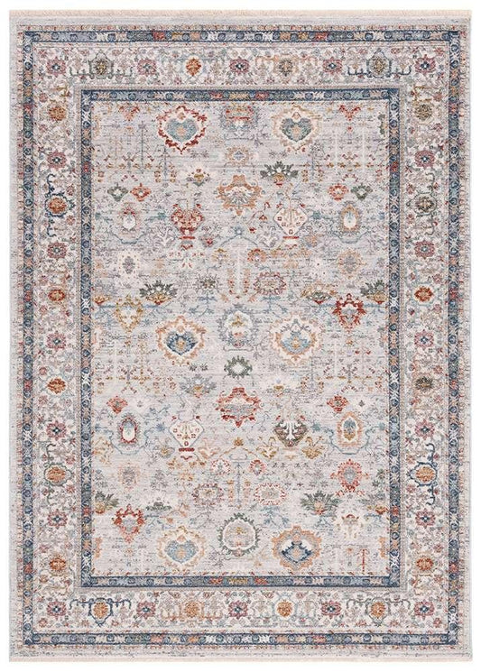 Lauren Ralph Lauren - Fairhaven Rug - 5 X 7 - Light Grey / Blue Rust veiw 1