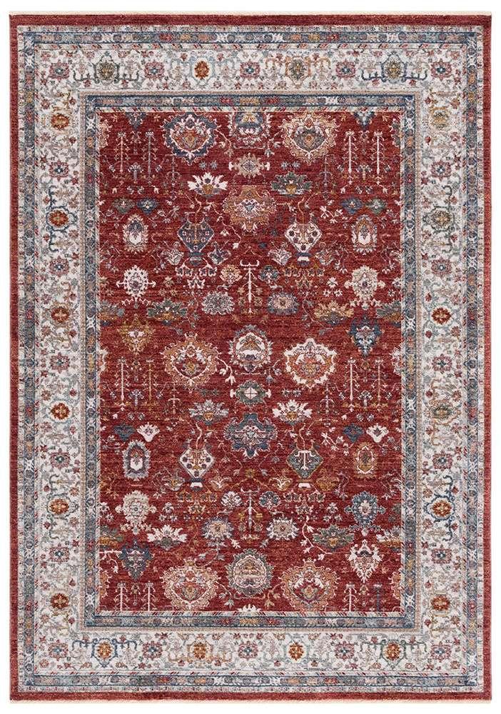 Lauren Ralph Lauren - Fairhaven Rug - 5 X 7 - Red / Ivory Blue veiw 1