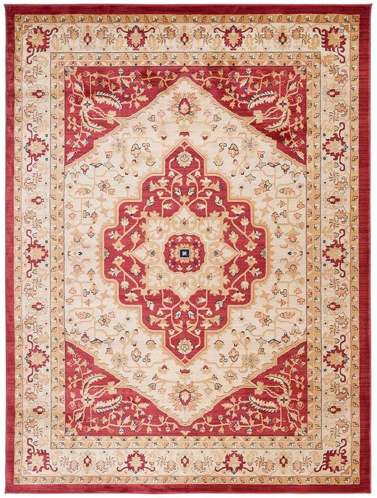 Lauren Ralph Lauren - Heirloom Rug - 9-6in X 13 - Creme / Red veiw 1