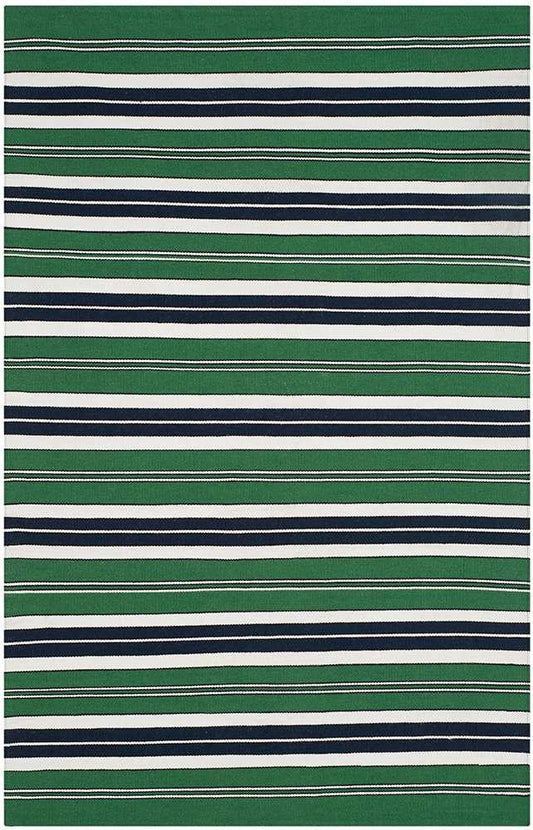 Lauren Ralph Lauren - Leopold Stripe Rug - 4 X 6 - Green veiw 1