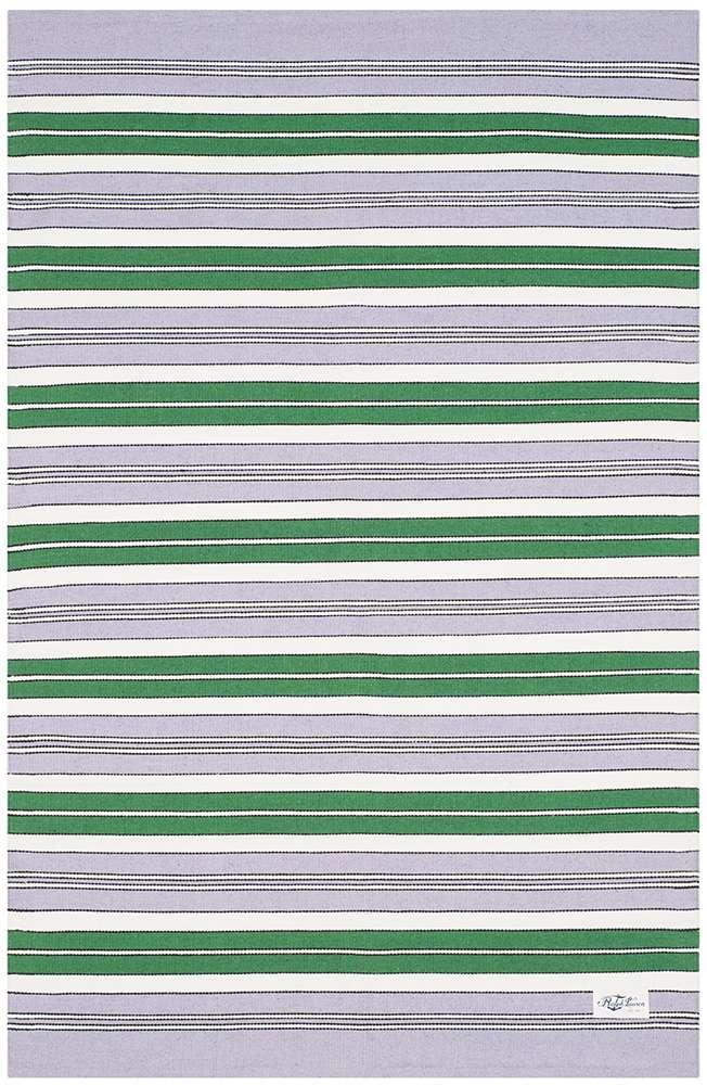 Lauren Ralph Lauren - Leopold Stripe Rug - 4 X 6 - Lilac veiw 1