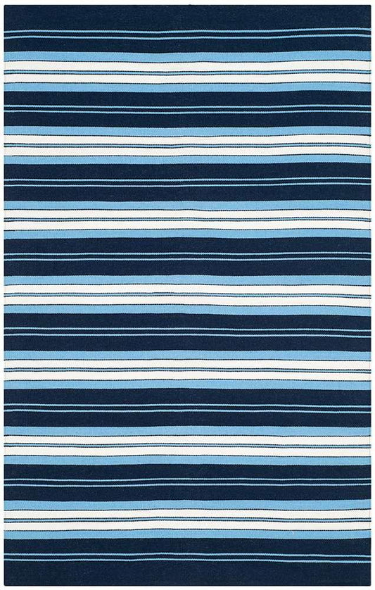 Lauren Ralph Lauren - Leopold Stripe Rug - 4 X 6 - Navy veiw 1
