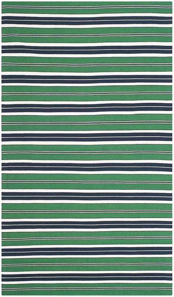 Lauren Ralph Lauren - Leopold Stripe Rug - 5 X 8 - Green veiw 1