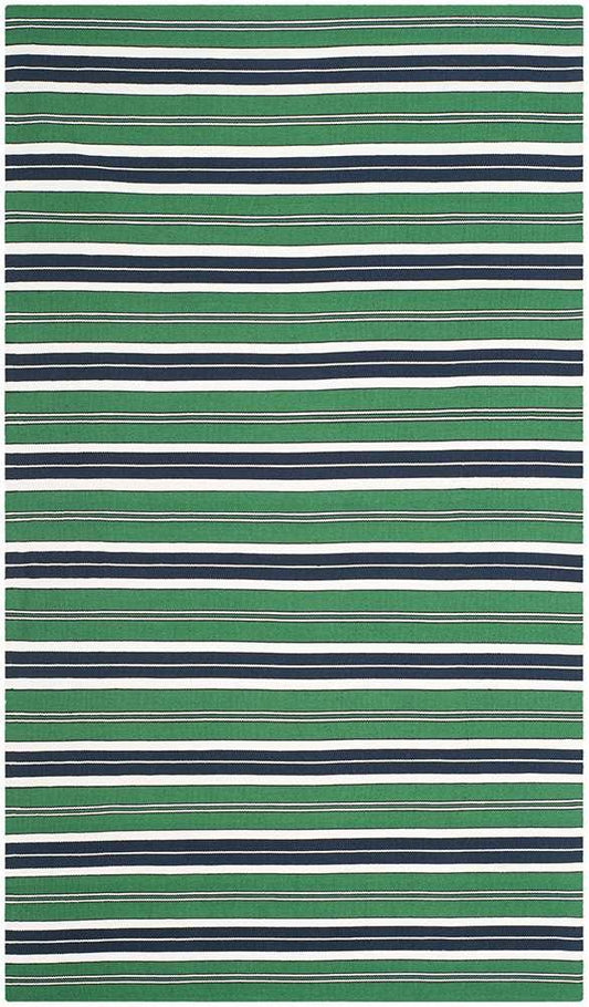 Lauren Ralph Lauren - Leopold Stripe Rug - 5 X 8 - Green veiw 1