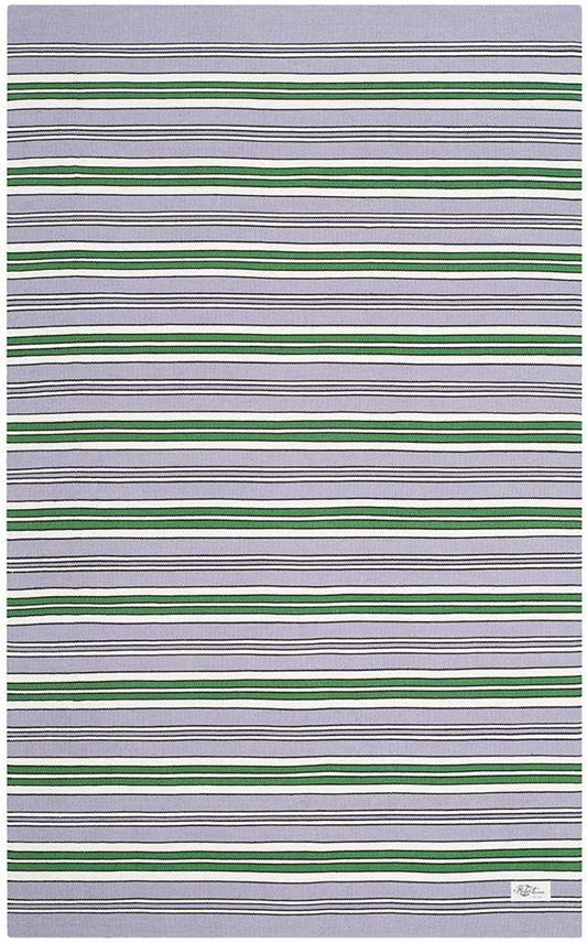 Lauren Ralph Lauren - Leopold Stripe Rug - 5 X 8 - Lilac veiw 1
