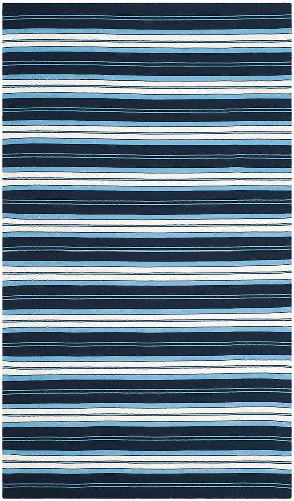 Lauren Ralph Lauren - Leopold Stripe Rug - 5 X 8 - Navy veiw 1