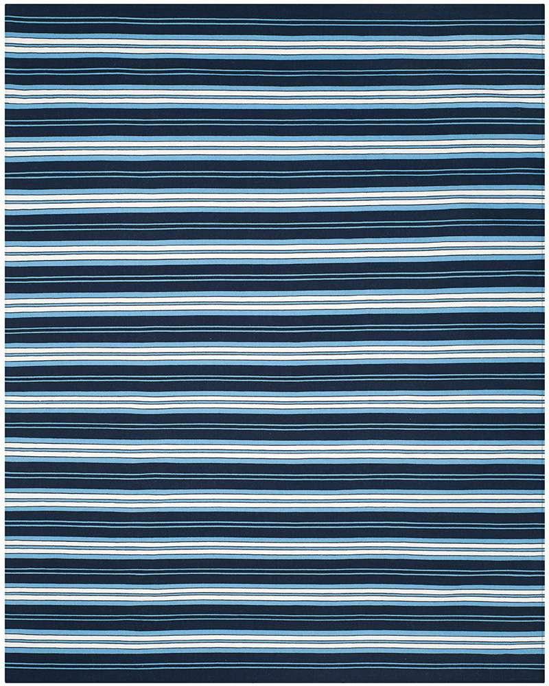 Lauren Ralph Lauren - Leopold Stripe Rug - 8 X 10 - Navy veiw 1