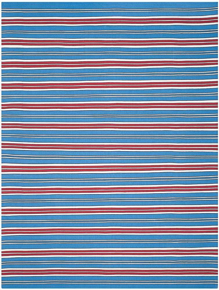 Lauren Ralph Lauren - Leopold Stripe Rug - 8 X 10 - Royal Blue veiw 1