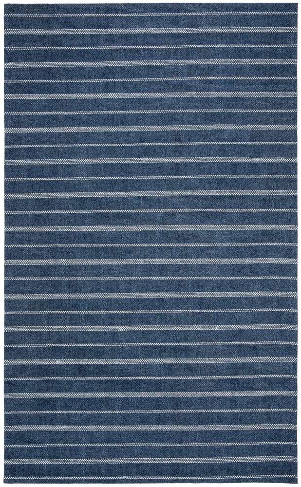 Lauren Ralph Lauren - Miles Stripe Rug - 5 X 8 - Navy veiw 1