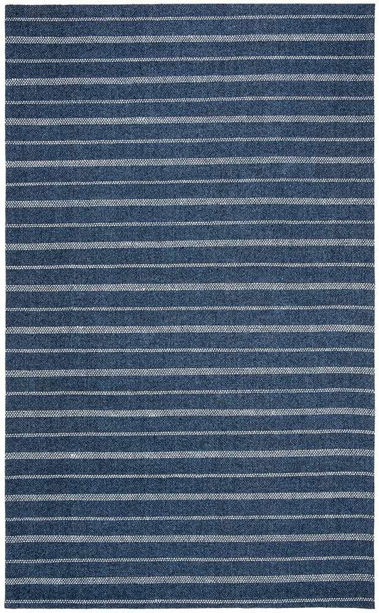 Lauren Ralph Lauren - Miles Stripe Rug - 8 X 10 - Navy veiw 1