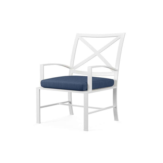 Sunset West - Bristol Dining Chair in Spectrum Indigo w/ Self Welt - SW501-1-48080 veiw 1