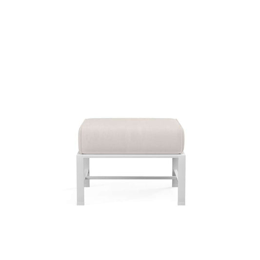 Sunset West - Bristol Ottoman in Canvas Natural w/ Self Welt - SW501-OTT-5404 veiw 1