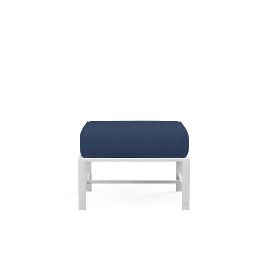 Sunset West - Bristol Ottoman in Spectrum Indigo w/ Self Welt - SW501-OTT-48080 veiw 1