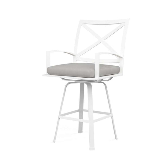Sunset West - Bristol Swivel Counter Stool in Canvas Granite w/ Self Welt - SW501-7C-5402 veiw 1