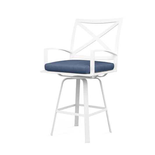 Sunset West - Bristol Swivel Counter Stool in Spectrum Indigo w/ Self Welt - SW501-7C-48080 veiw 1