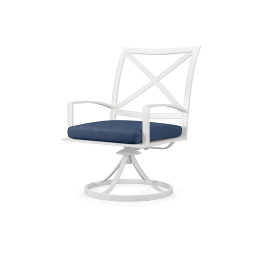 Sunset West - Bristol Swivel Dining Chair in Spectrum Indigo w/ Self Welt - SW501-11-48080 veiw 1