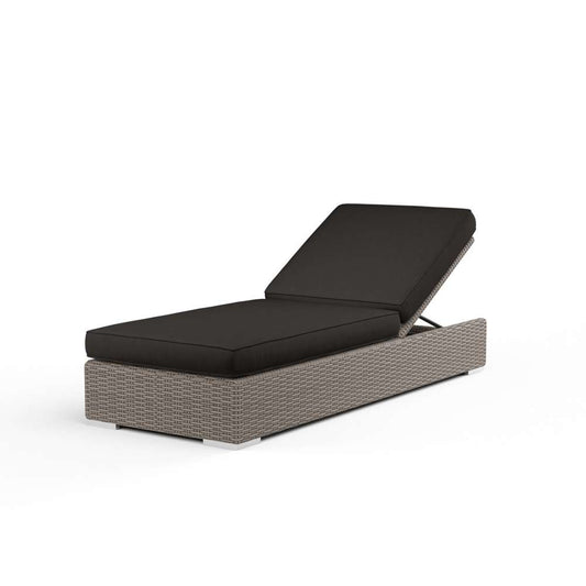 Sunset West - Coronado Adjustable Chaise in Spectrum Carbon w/ Self Welt - SW2101-9-48085 veiw 1