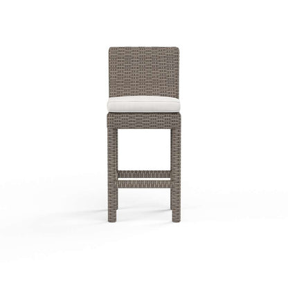 Sunset West - Coronado Barstool in Canvas Flax w/ Self Welt - SW2101-7B-FLAX-STKIT veiw 3