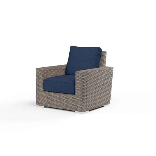 Sunset West - Coronado Club Chair in Spectrum Indigo w/ Self Welt - SW2101-21-48080 veiw 1