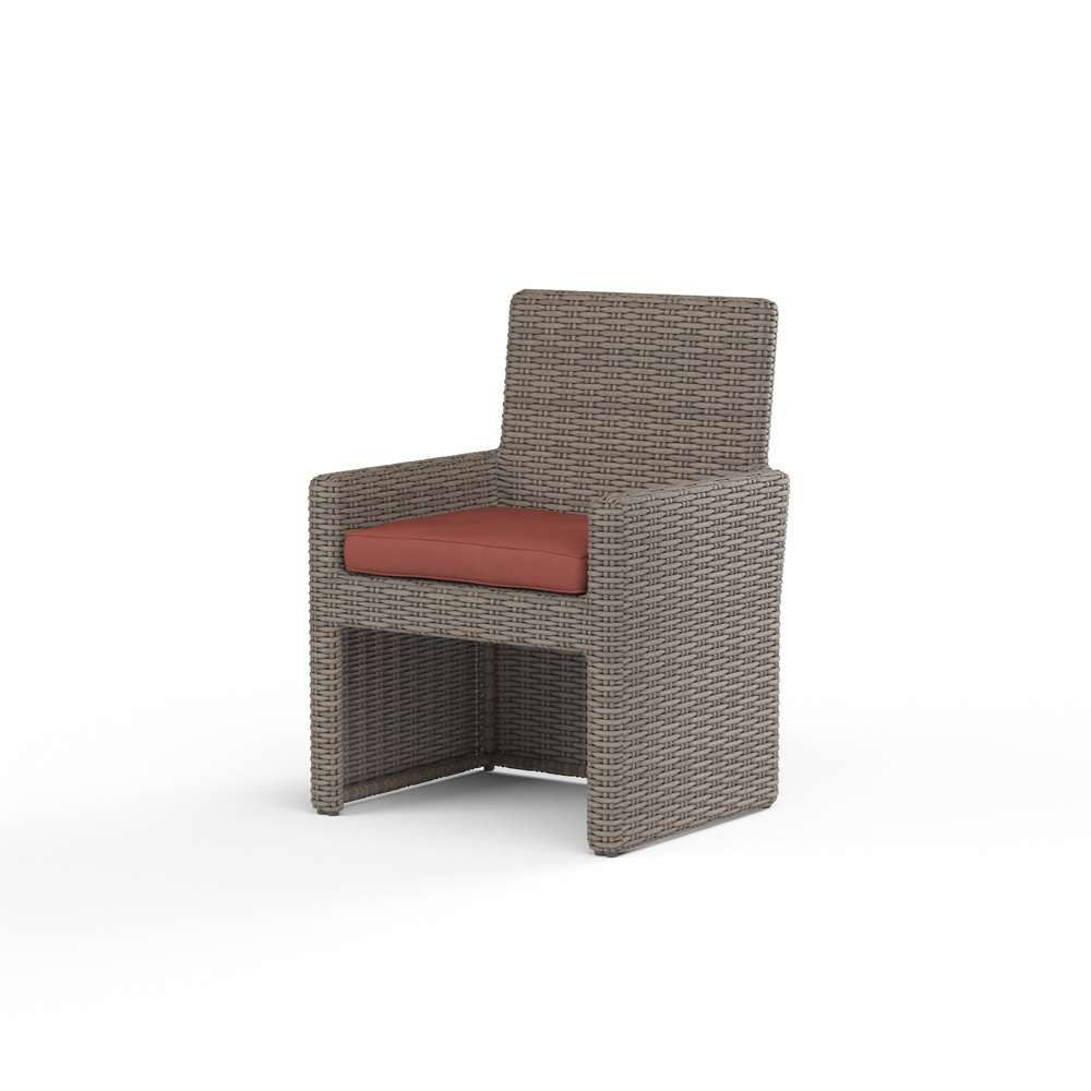 Sunset West - Coronado Dining Chair in Canvas Henna w/ Self Welt - SW2101-1-5407 veiw 1