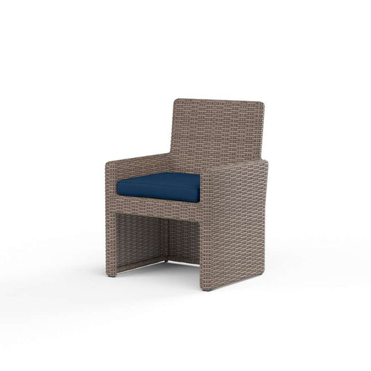 Sunset West - Coronado Dining Chair in Spectrum Indigo w/ Self Welt - SW2101-1-48080 veiw 1