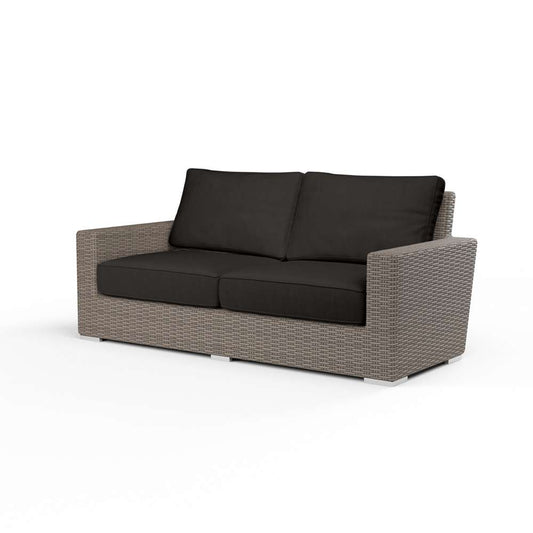 Sunset West - Coronado Loveseat in Spectrum Carbon w/ Self Welt - SW2101-22-48085 veiw 1