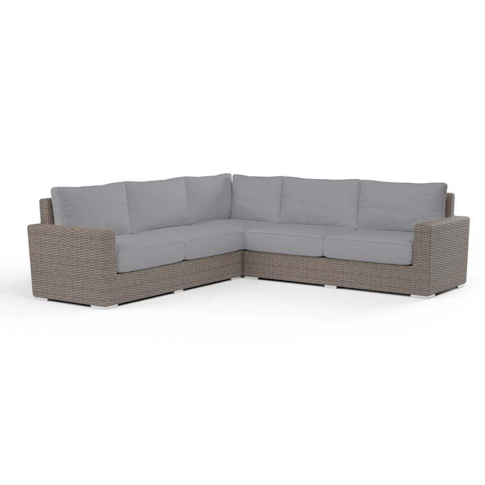 Sunset West - Coronado Sectional in Canvas Granite w/ Self Welt - SW2101-SEC-5402 veiw 1