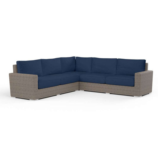 Sunset West - Coronado Sectional in Spectrum Indigo w/ Self Welt - SW2101-SEC-48080 veiw 1