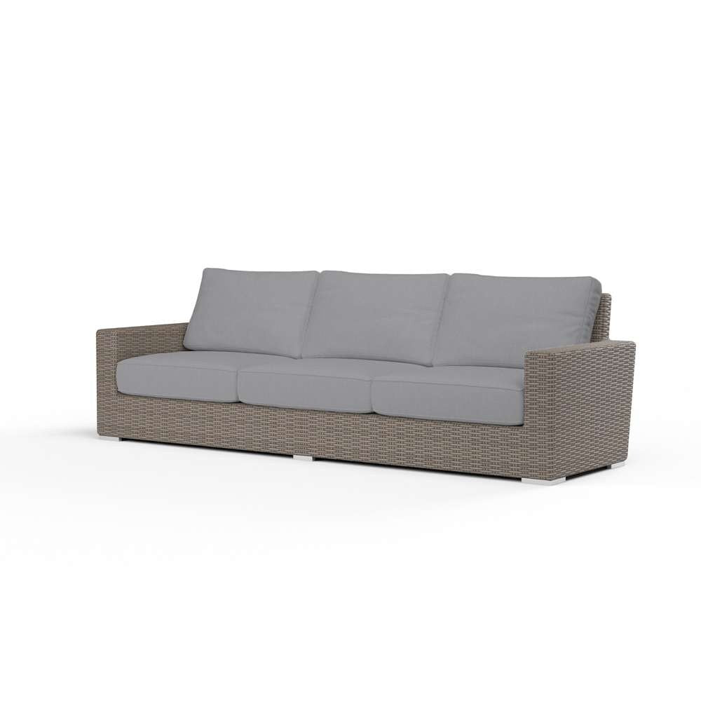 Sunset West - Coronado Sofa in Canvas Granite w/ Self Welt - SW2101-23-5402 veiw 1