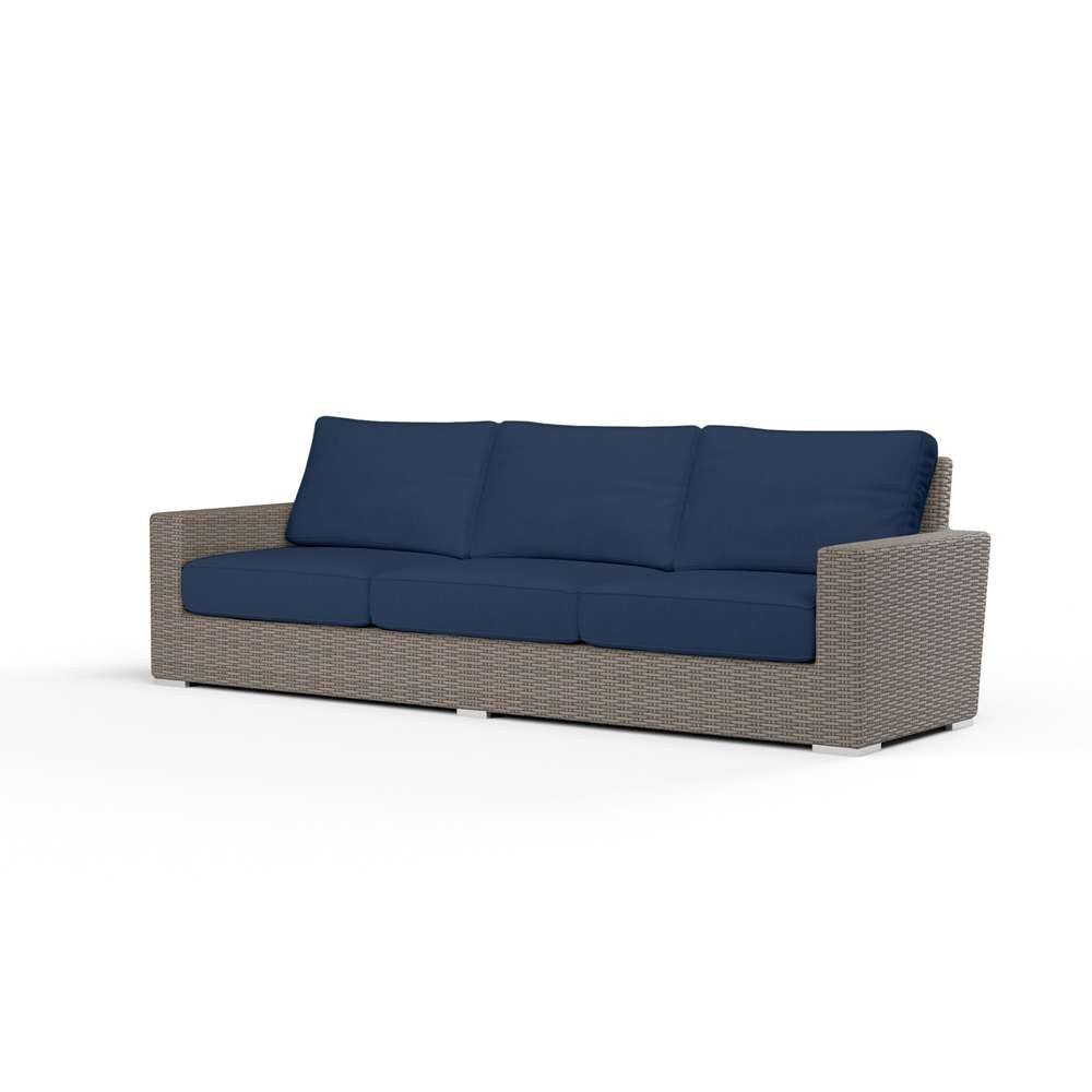 Sunset West - Coronado Sofa in Spectrum Indigo w/ Self Welt - SW2101-23-48080 veiw 1