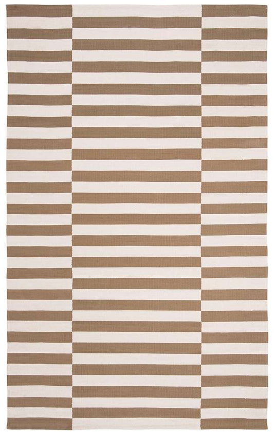 Lauren Ralph Lauren - Ludlow Stripe Rug - 5 X 8 - Sepia veiw 1