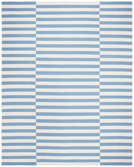 Lauren Ralph Lauren - Ludlow Stripe Rug - 8 X 10 - Chambray veiw 1