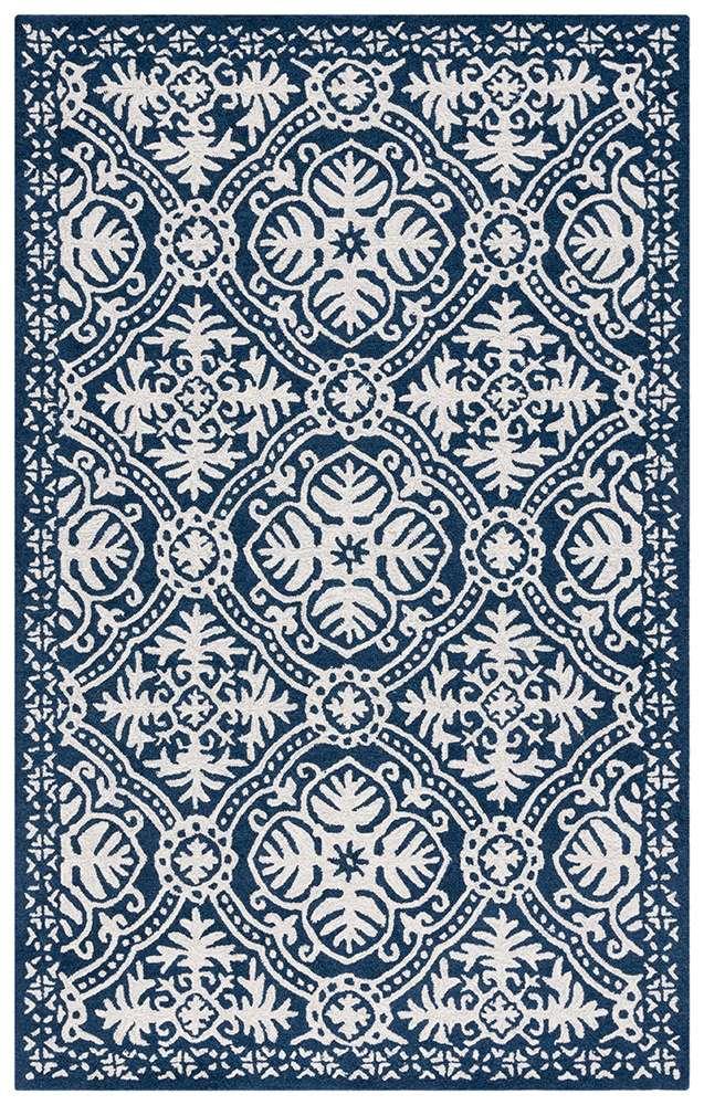 Lauren Ralph Lauren - Nina Rug - 5 X 8 - Blue / Ivory veiw 1