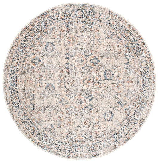 Lauren Ralph Lauren - Warwick Rug - 6-7in X 6-7in Round - Ivory veiw 1
