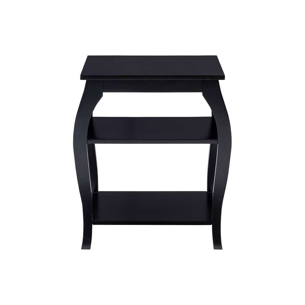 Powell Company - Prismatic Side Table, Black - D1363A20B veiw 2