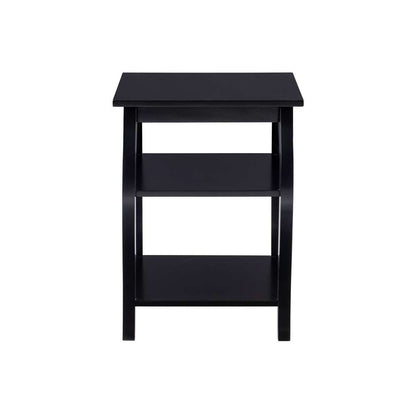 Powell Company - Prismatic Side Table, Black - D1363A20B veiw 3