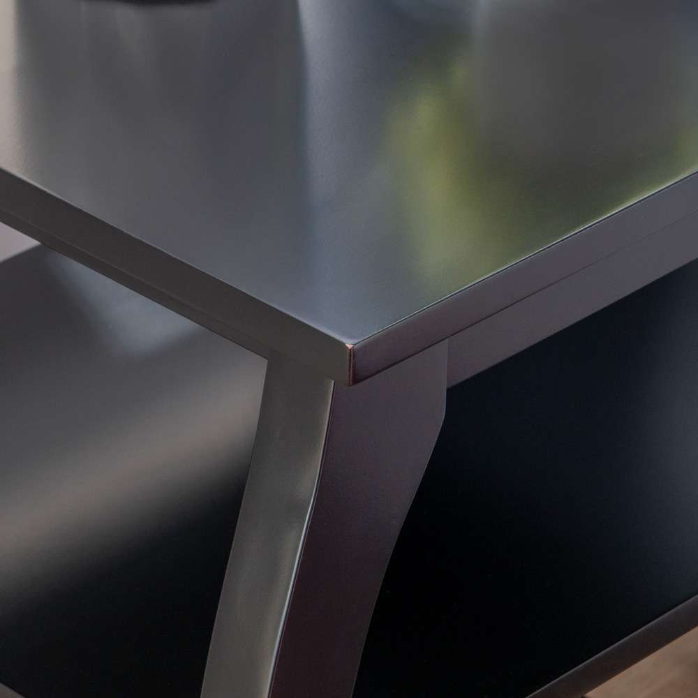 Powell Company - Prismatic Side Table, Black - D1363A20B veiw 4