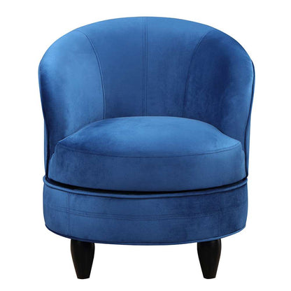 Steve Silver - Sophia Swivel Accent Chair - Blue Velvet - SOH850BV veiw 1