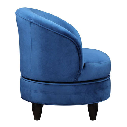 Steve Silver - Sophia Swivel Accent Chair - Blue Velvet - SOH850BV veiw 3