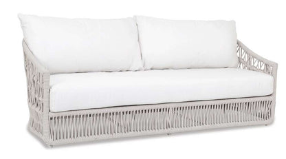 Sunset West - Dana Rope Sofa in Linen Canvas w/ Self Welt - SW4301-23-LCAN-STKIT veiw 1