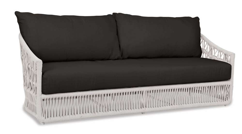 Sunset West - Dana Rope Sofa in Spectrum Carbon w/ Self Welt - SW4301-23-48085 veiw 1