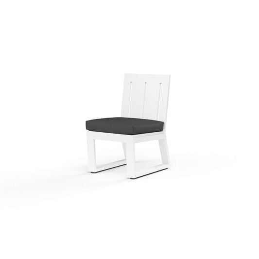 Sunset West - Newport Armless Dining Chair in Spectrum Carbon, No Welt - SW4801-1A-48085 veiw 1