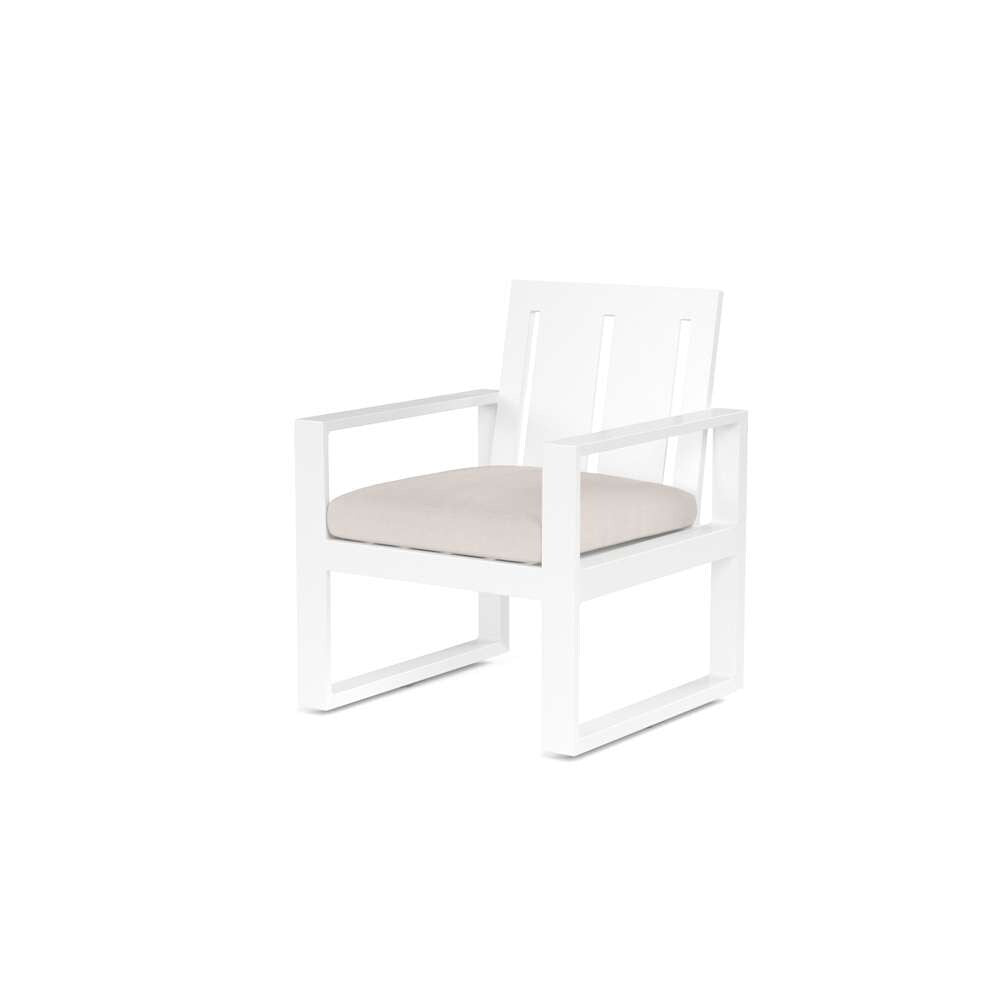 Sunset West - Newport Dining Chair in Canvas Natural, No Welt - SW4801-1-5404 veiw 1