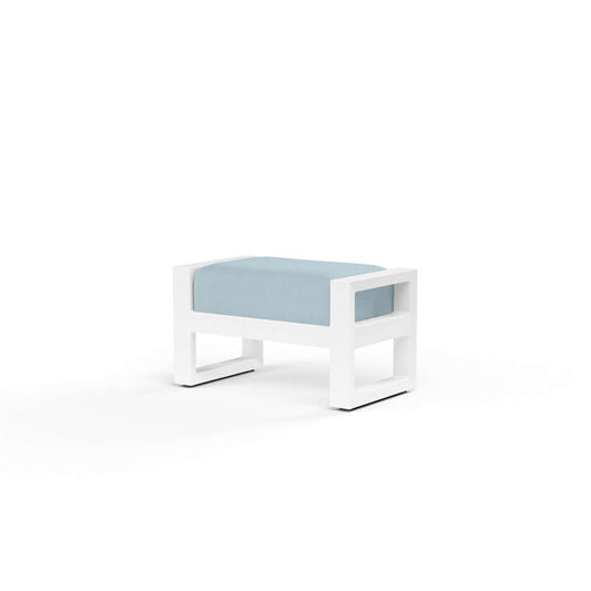 Sunset West - Newport Ottoman in Canvas Skyline, No Welt - SW4801-OTT-14091 veiw 1